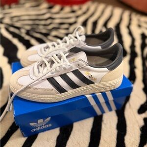 Adidas Spezial White and Black Sneakers